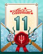 Solitaire Home Story 26th Birthday Surprise Party 11 Badge