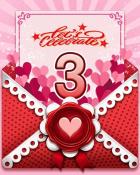 Love's Aflutter 3 Badge - Word Whomp HD