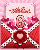 Love's Aflutter 6 Badge - Mahjong Sanctuary