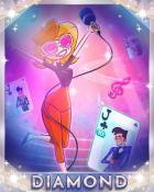 Canasta HD Kim on the Mic Diamond Badge