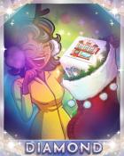 Dice City Roller HD Dice City Cheer Diamond Badge