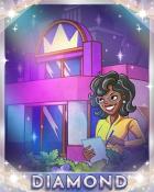 Dice City Dreamer Diamond Badge - Dice City Roller HD