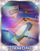 Landing Pad Diamond Badge - First Class Solitaire HD