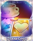 First Class Solitaire HD Play Cards Diamond Badge