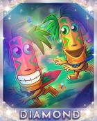 Jungle Gin HD Tiki Tikes Diamond Badge