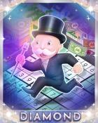 MONOPOLY Sudoku Running the Numbers Diamond Badge