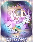 Feathered Friends Diamond Badge - Mahjong Sanctuary