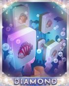 Coral Crew Diamond Badge - Mahjong Safari HD