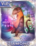 Mandrill's Safari Diamond Badge - Mahjong Safari HD