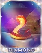 Mahjong Safari HD Desert Cobra Diamond Badge