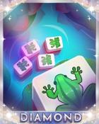 Mahjong Safari HD Froggy Frolics Diamond Badge