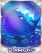 Mahjong Safari HD Happy Whale Diamond Badge