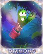 Poppit! Bingo Spike of the Jungle Diamond Badge