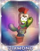 Gladiator Spike Diamond Badge - Poppit! Bingo