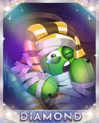 Poppit! Bingo Groggy Mummy Diamond Badge