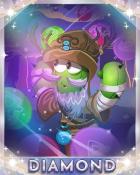 Poppit! Bingo Druid Magic Diamond Badge