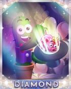 Top Hat Tricks Diamond Badge - Poppit! HD