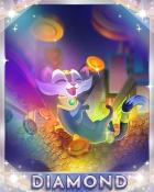 Pogo Slots Luckiest Cat Diamond Badge