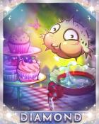 Quinn's Aquarium Hungry Pufferfish Diamond Badge