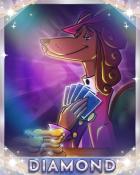 Big Biscuit Bet Diamond Badge - Spades HD