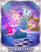 Sweet Tooth Town Mixing Mess Diamond Badge