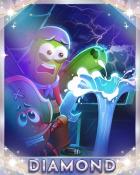 Thousand Island Solitaire HD Leaky Deck Diamond Badge