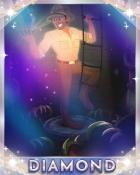 Tri-Peaks Solitaire HD Crystal Treasure Diamond Badge