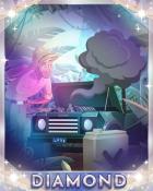 Car Trouble in the Jungle Diamond Badge - Tri-Peaks Solitaire HD