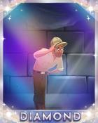 Tri-Peaks Solitaire HD Don't Look Up Diamond Badge