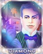 Dapper in Tokyo Diamond Badge - World Class Solitaire HD