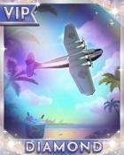 Beach Flyover Diamond Badge - World Class Solitaire HD
