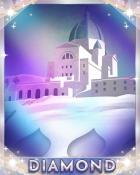 World Class Solitaire HD Snow Spades Diamond Badge