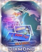 Postcard Trail Diamond Badge - World Class Solitaire HD