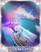 World Class Solitaire HD Around the Globe Diamond Badge