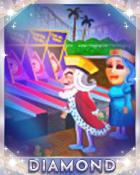 Share the Love Diamond Badge - World Class Solitaire HD