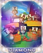 Word Whomp HD Spelling Tractor Diamond Badge