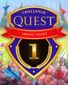 Spring Flight Challenge Quest Cookie Connect Badge