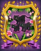 Mahjong Sanctuary Blackpanther Badge