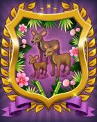Mahjong Sanctuary Muskdeer Badge