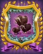 Mahjong Sanctuary Muskox Badge