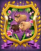 Mahjong Sanctuary Takin Badge