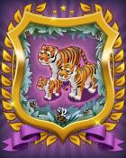 Mahjong Sanctuary Tiger Badge