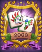 Mahjong Sanctuary Level 2000 Badge