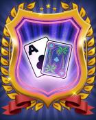 Poker Town Club Palm Deck Badge