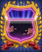 Poker Town Club Palm Table Badge