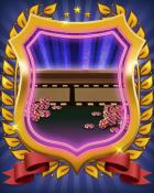 Poker Town Hollywood Stars Table Badge