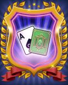 Poker Town Inn Spades Deck Badge