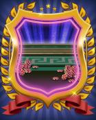 Poker Town Inn Spades Table Badge