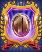 Poker Town Lucky Penny Charm Badge