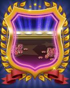 Poker Town Stage Lights Table Badge